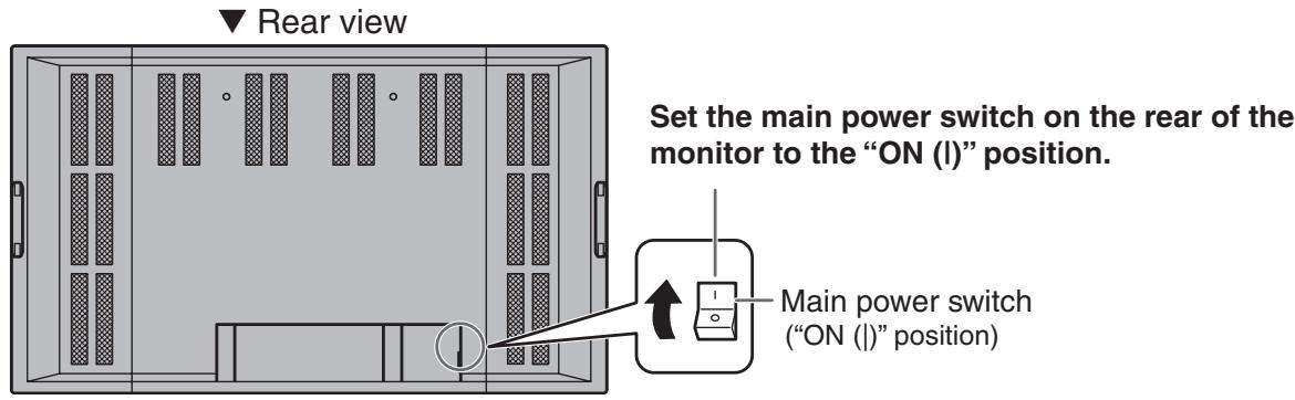 SHARP PN-655E - Main power switch - 1