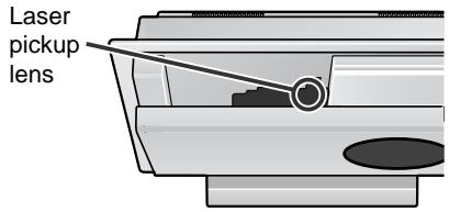 SHARP SD-HX600 - ■ Cleaning the laser pickup lens - 1