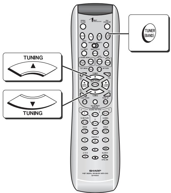 SHARP SD-HX600 - Listening to the radio - 2