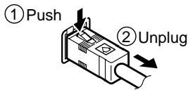SHARP SD-HX600 - To disconnect: - 1