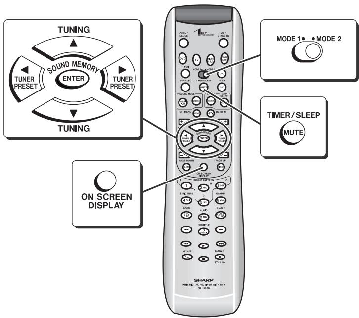 SHARP SD-HX600 - Setting the clock - 1