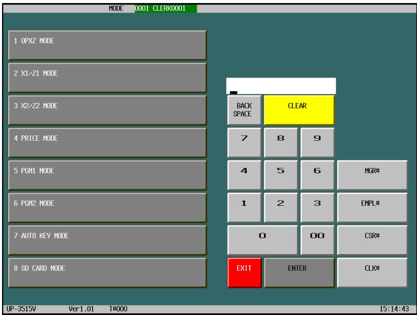 SHARP UP-3515 - Procedure - 1