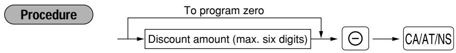 SHARP XE-A20S - ■ Amount for ⊖ - 1