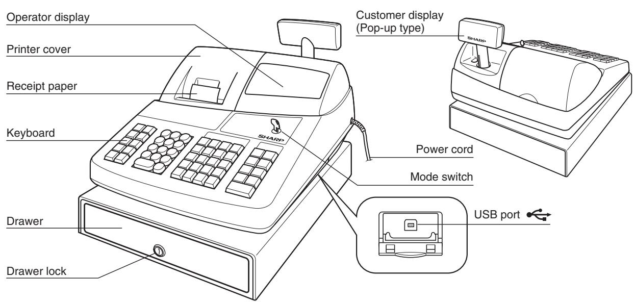 SHARP XE-A20S - External View - 1