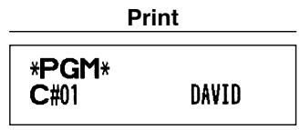 SHARP XE-A20S - Clerk names - 3