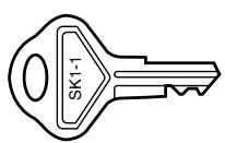 SHARP XE-A20S - Drawer Lock Key - 1