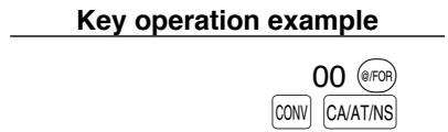 SHARP XE-A20S - ■ Function parameters for CONV - 2
