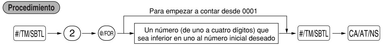 SHARP XE-A20S - ■ Números consecutivos - 1