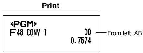 SHARP XE-A20S - ■ Function parameters for CONV - 3
