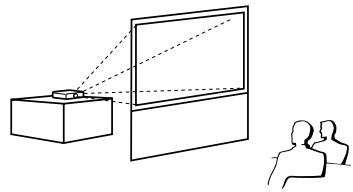 SHARP XG-F260X - Mode de projection (PRJ) - 3