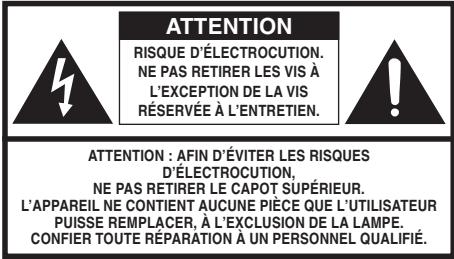 SHARP XG-F260X - Remarque importante - 1
