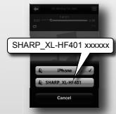 SHARP XL-HF401PH - Quick Guide for Network function (AirPlay / DLNA) - 28