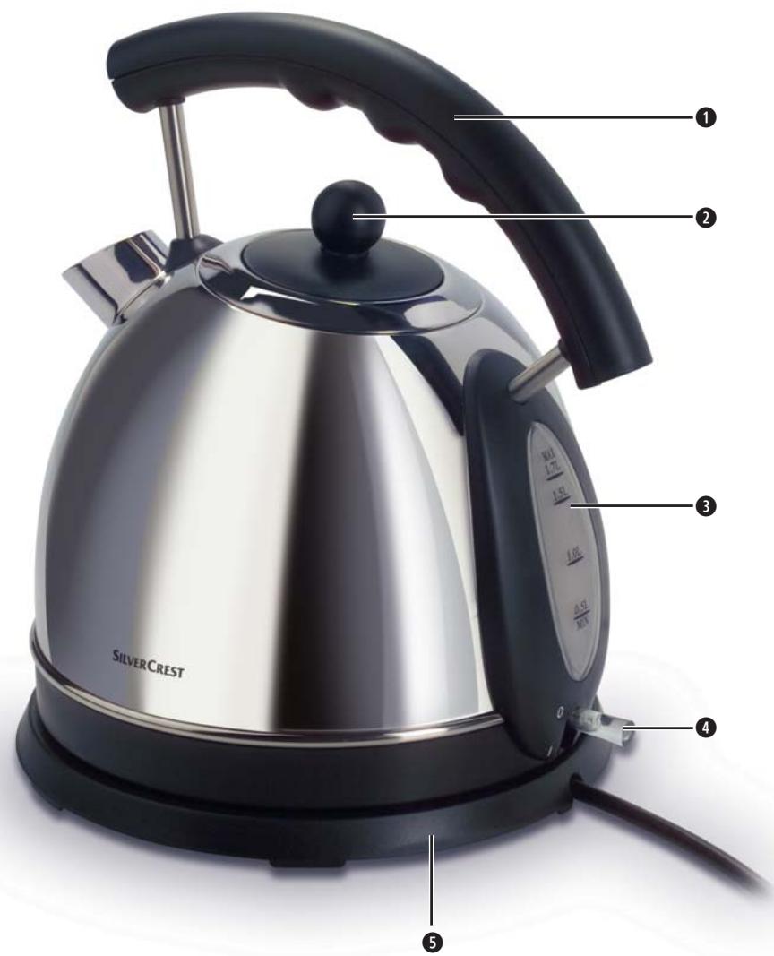 SILVERCREST KH 1023 ELECTRIC KETTLE - Electric Kettle - 3