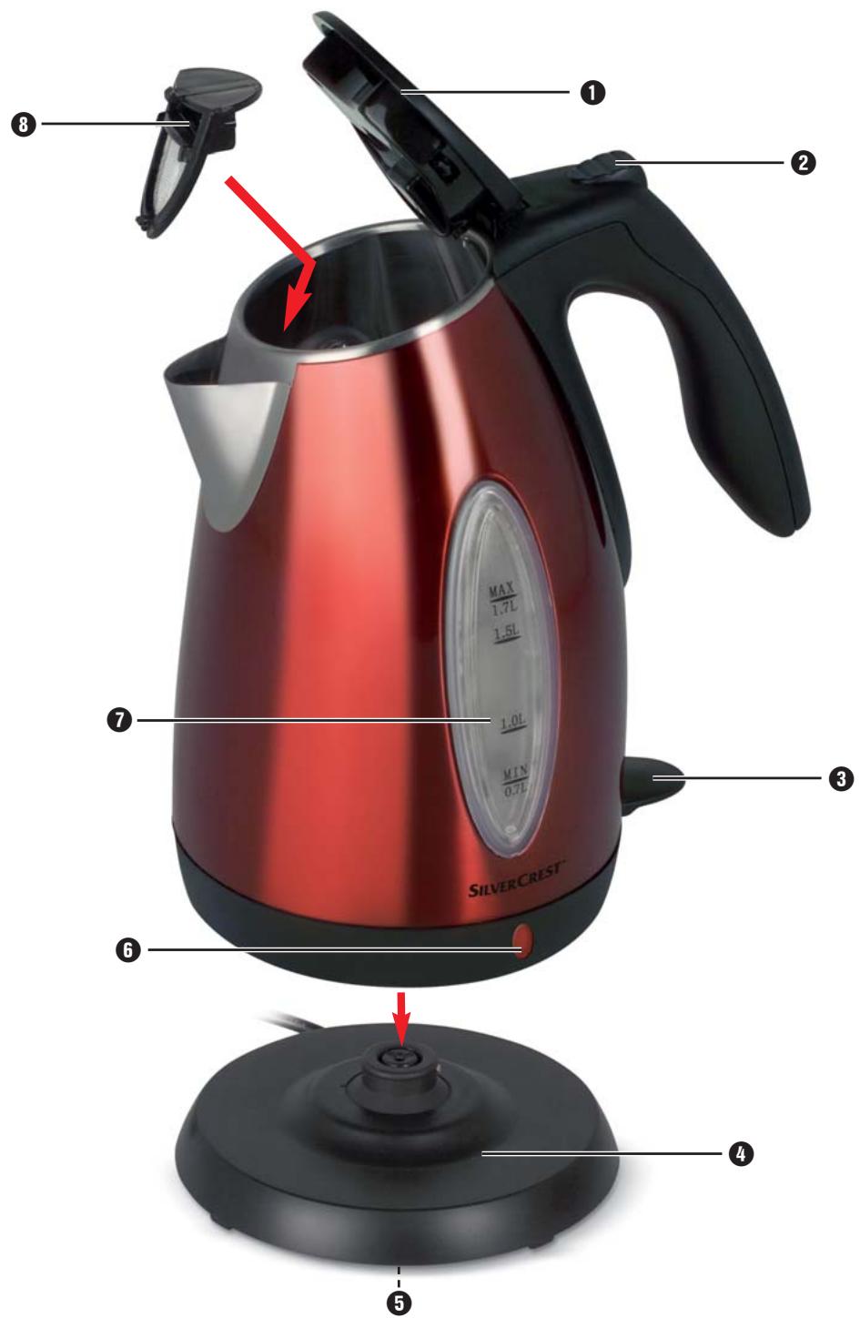 SILVERCREST KH 1027 KETTLE - 1