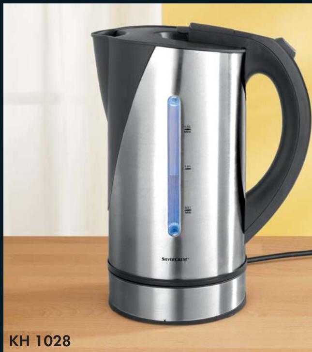 SILVERCREST KH 1028 - STAINLESS STEEL ELECTRIC KETTLE - 1