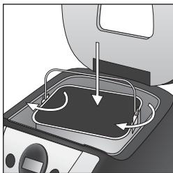 SILVERCREST KH 1172 - Removing and replacing the baking mould - 2