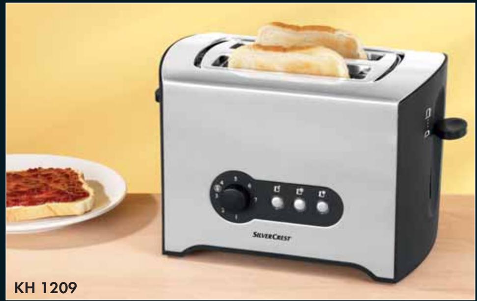 SILVERCREST KH 1209 - 2-Slice Toaster - 1