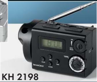 SILVERCREST KH 2199 - PROJECTION ALARM CLOCK - 2