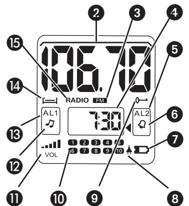 SILVERCREST KH 2217 - PLL CLOCK RADIO - 3