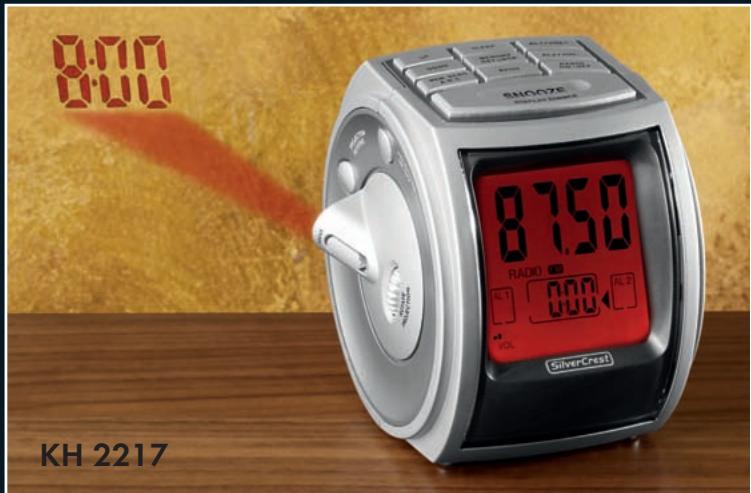 SILVERCREST KH 2217 - PLL CLOCK RADIO - 1