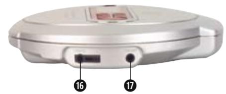 SILVERCREST KH 2277 - Controls, displays and connections on the MP3-CD player - 4