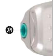 SILVERCREST KH 2278 - Controls, displays and connections on the remote control - 2