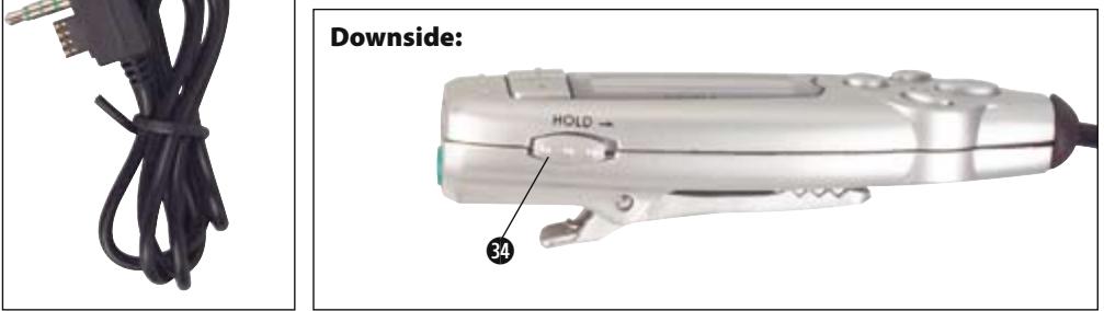 Downside: HOLD 34