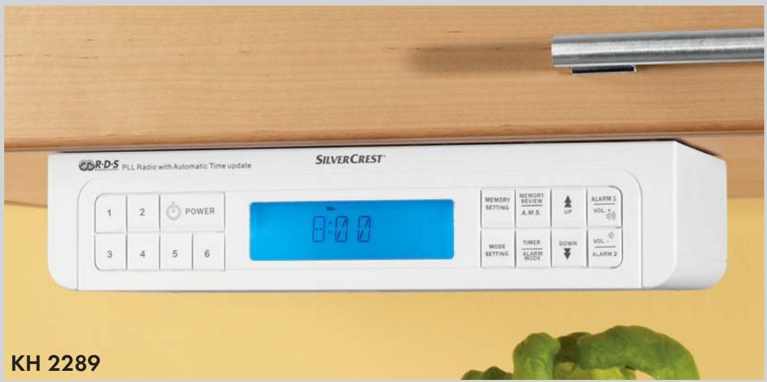 SILVERCREST KH 2289 - KITCHEN RADIO - 1