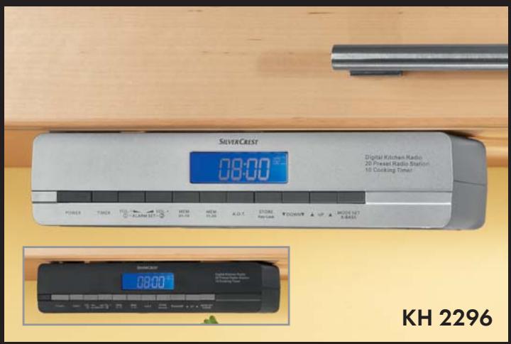 SILVERCREST KH 2296 - KITCHEN RADIO - 1