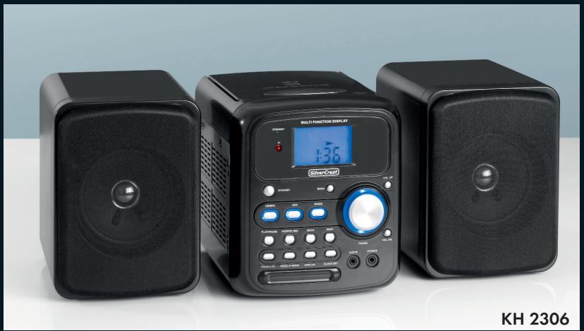 SILVERCREST KH 2306 - ■ MICRO STEREO SYSTEM - 1