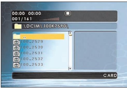 SILVERCREST KH 2360 - Playback procedure for a memory card: - 1