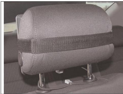 SILVERCREST KH 2360 - Attaching the LCD monitor to a headrest - 7
