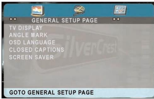 SILVERCREST KH 2360 - General Setup Page - 1