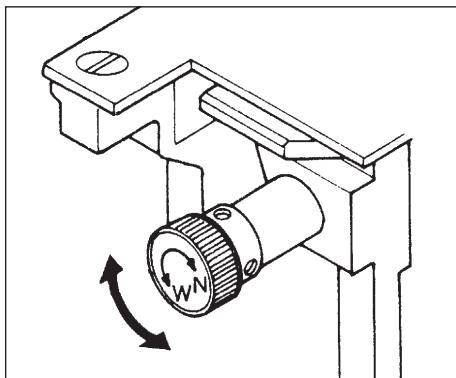 SILVERCREST KH 4300 - Setting the cutting width - 1