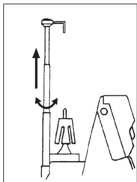 SILVERCREST KH 4300 - Adjusting the thread tree - 1