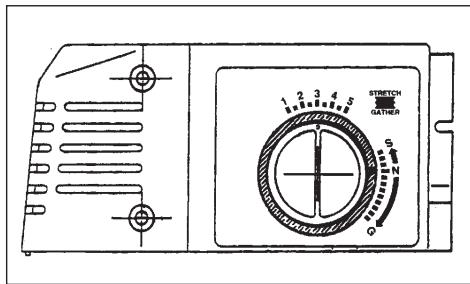 SILVERCREST KH 4300 - Setting the stitch length - 1