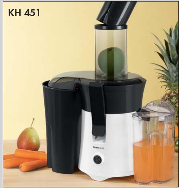 SILVERCREST KH 451 JUICER - Centrifuga per frutta - 1