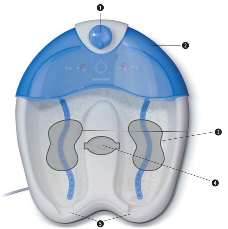SILVERCREST KH 5557 - Bain à remous pour pieds - 2