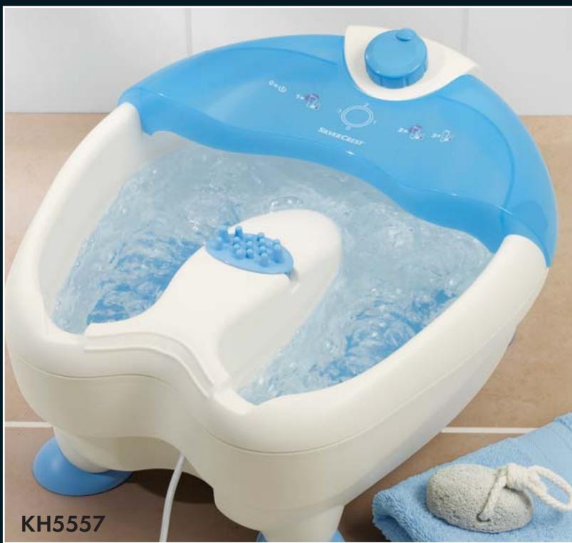 SILVERCREST KH 5557 - Bain à remous pour pieds - 1