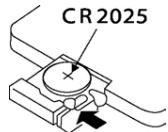SILVERCREST KH 6500 - Inserting the battery - 1