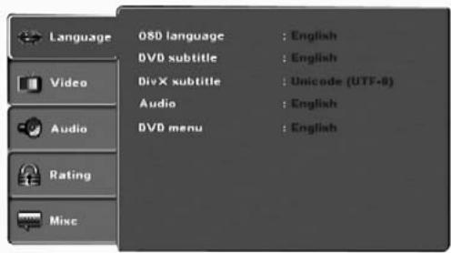 SILVERCREST KH 6518 - Using the OSD Menu - 1