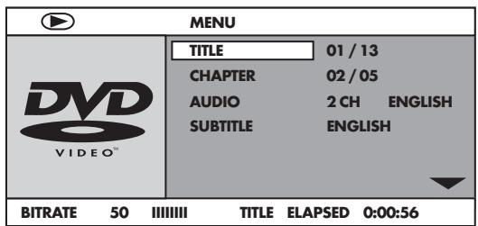 SILVERCREST KH 6524 - Entry of the time position via search function DVD, VCD and SVCD: - 1