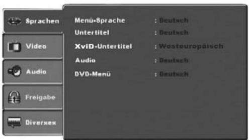 SILVERCREST KH 6779 - Configuraciones en el menu OSD - 1