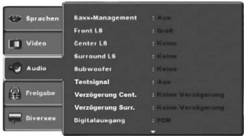 SILVERCREST KH 6779 - Audio Einstellungen - 1