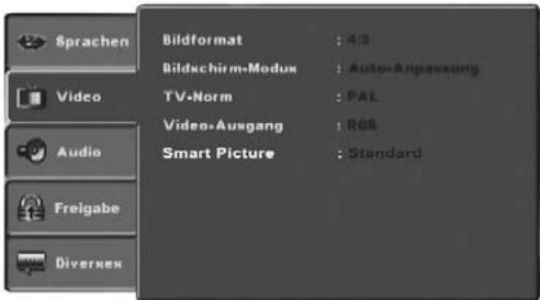 SILVERCREST KH 6779 - Video settings - 1