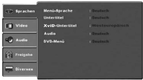 SILVERCREST KH 6779 - Funzionamento del menu OSD - 1