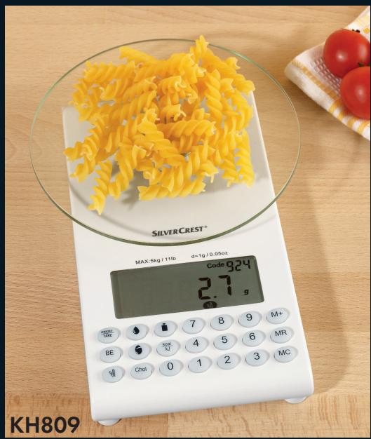 SILVERCREST KH 809 NUTRITION SCALES - 1