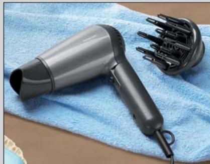 SILVERCREST SRHT 1500 A1 TRAVEL HAIRDRYER - Travel Hairdryer SRHT 1500 A1 - 1