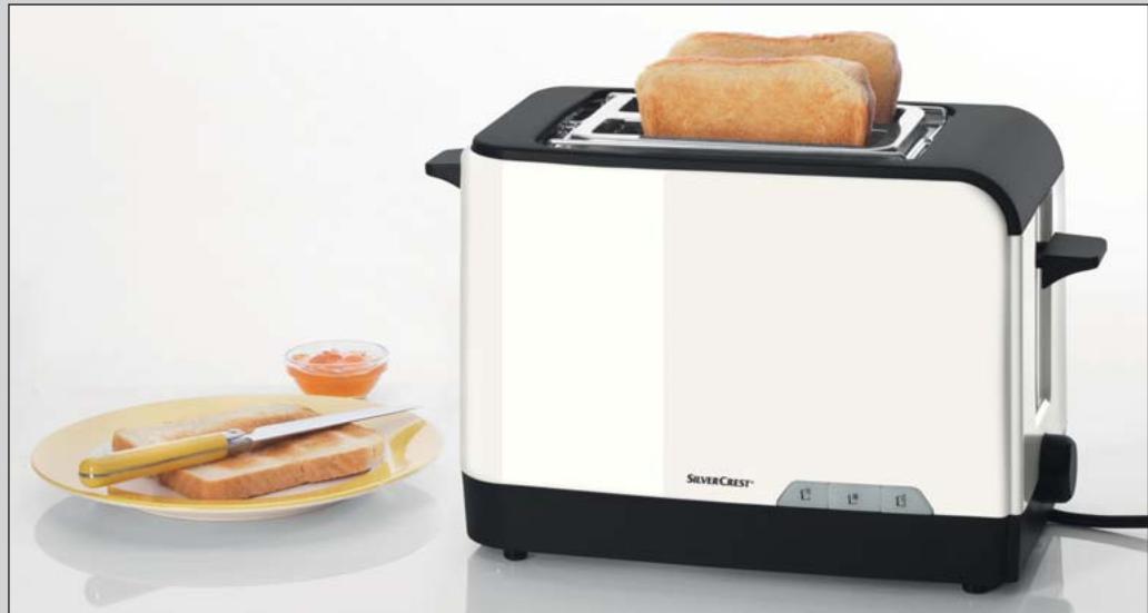 SILVERCREST STOK 800 A1 2-SLICE TOASTER - 2-Slice Toaster STOK 800 A1 - 1