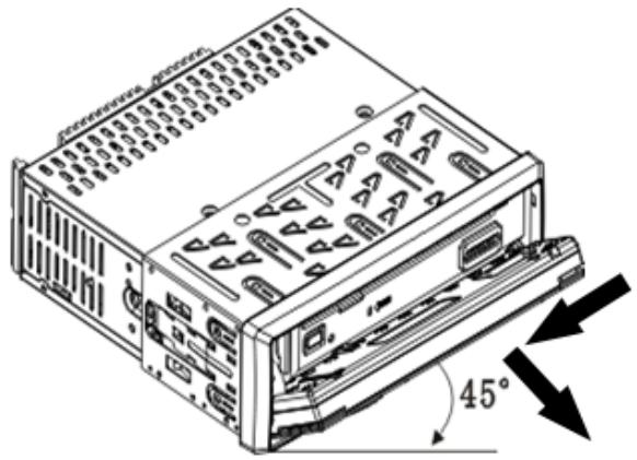 SILVERCREST CRB-631 - Removing and attaching the operating panel - 1